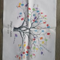 Livre d’or et arbre à empreintes - 1