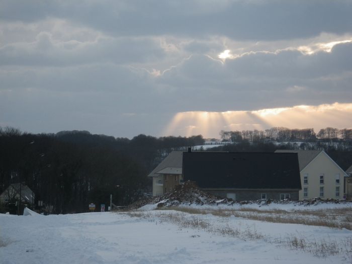 Neige en Normandie