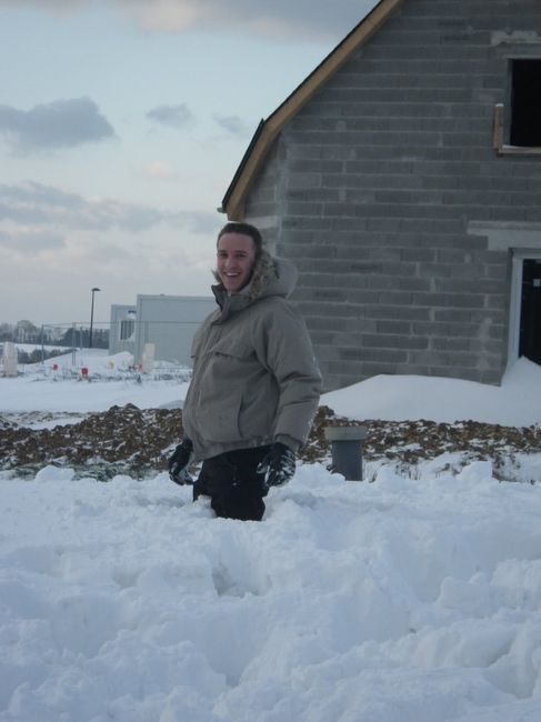 Neige en Normandie