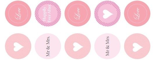 étiquettes pour cup cakes