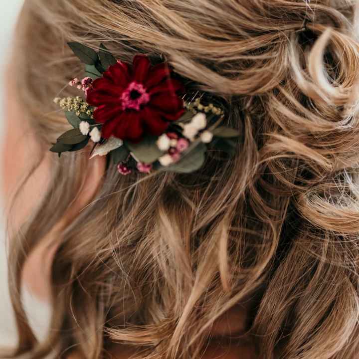 Accessoires en fleurs stabilisés 💐 - 2