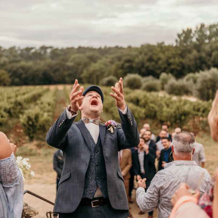 Le lancer de bouquet masculin ! - 1