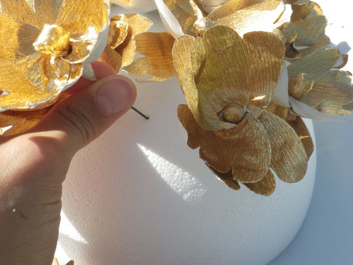 tuto fleur papier crépon 24