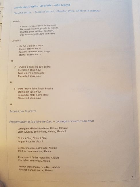  livrets de messe - 2