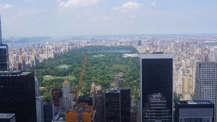 vue du top of the rock 