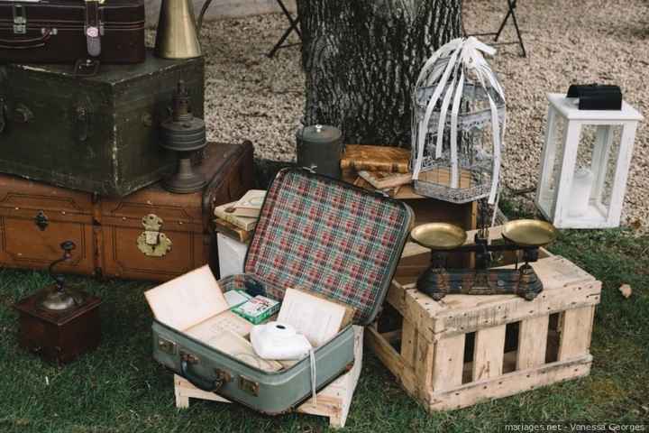 Les objets détournés au coeur de votre déco de mariage !  🌂 - 1
