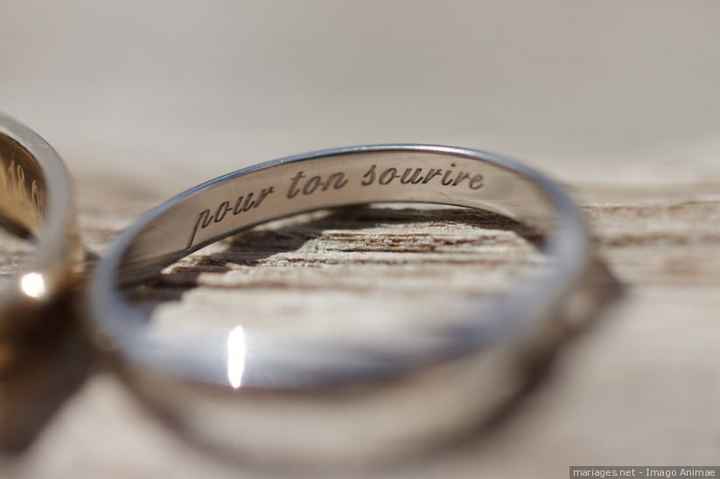 Que graveras-tu sur tes alliances ? 💍 - 1