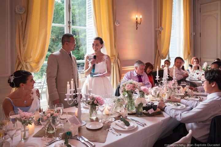 Qui seront à vos côtés à la table d'honneur ? - 1