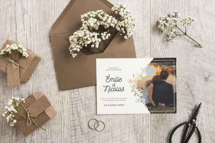 Le faire-part : classique ou original ? - 1