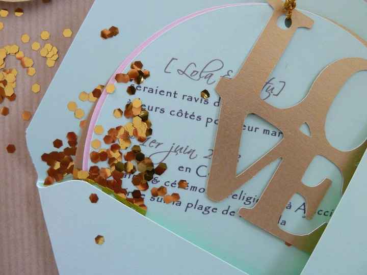Les faire-parts : rond ou carré ? - 2