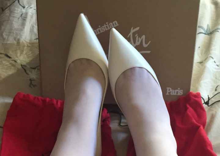 Chaussures pour ma robe de mariée