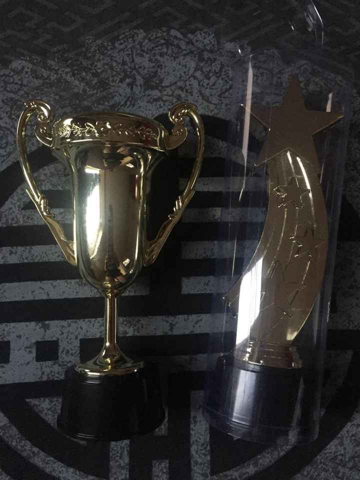 Mes trophées pour les gagnants de mes jeux