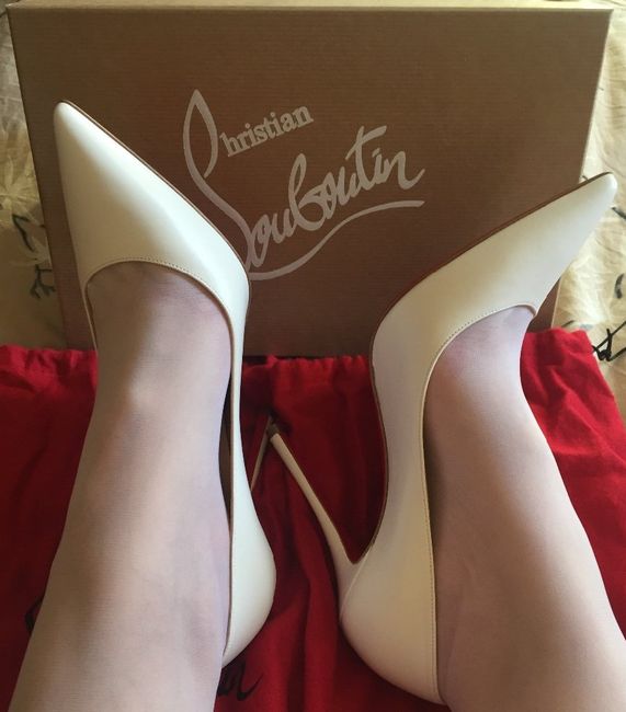 Chaussures pour ma robe de mariée