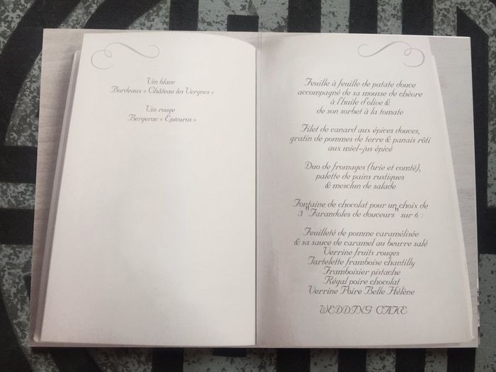 Mes 100  éventails personnalisés et menus - 3