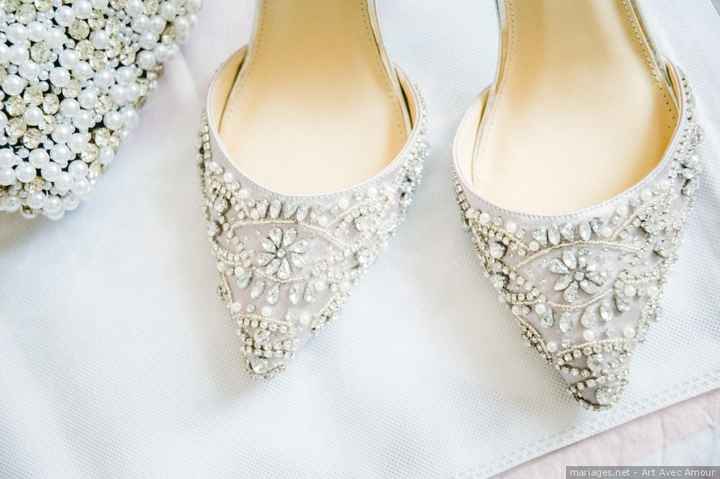 Chaussures paillettes