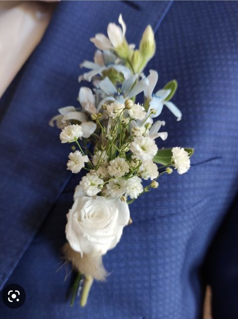 Habille le marié : la boutonnière 1