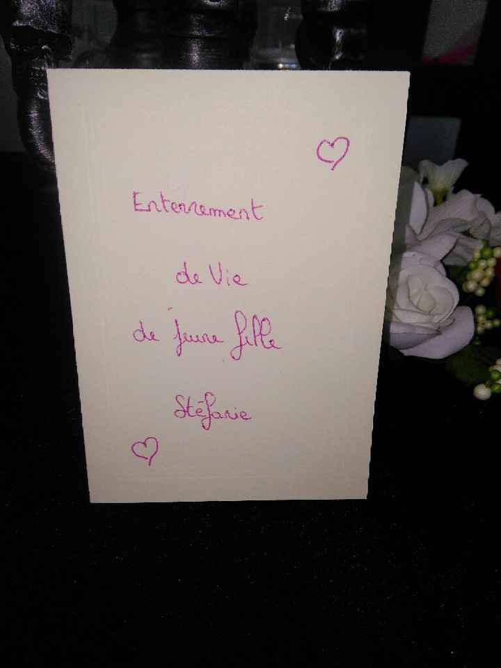 Evjf mon invitation 😊 - 1
