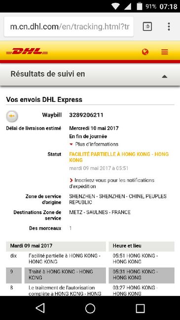 Problème livraison amazon - 1