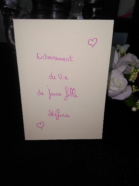 Evjf mon invitation 😊 - 3