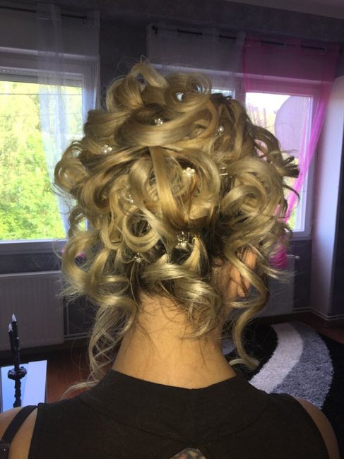 Essai chignon validé ✅ - 2