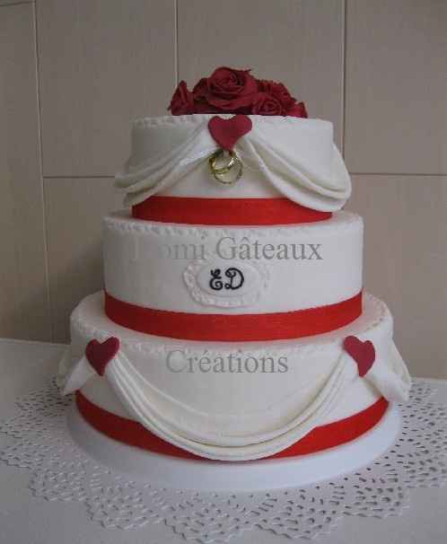 Thème romantique couleur rouge et blanc - 7