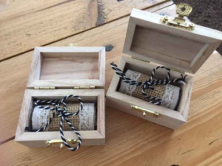 Boîte à alliances - 1