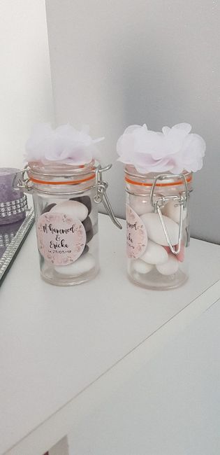 Le cadeau pour mes invités sera ____ 🎁 1