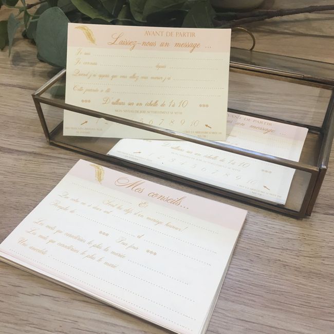 ✨ Cartes message Urne ✨ - 2