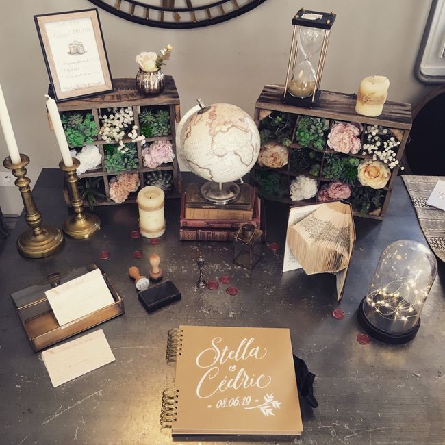 ✨ Essai table Livre d’or ✨ - 2