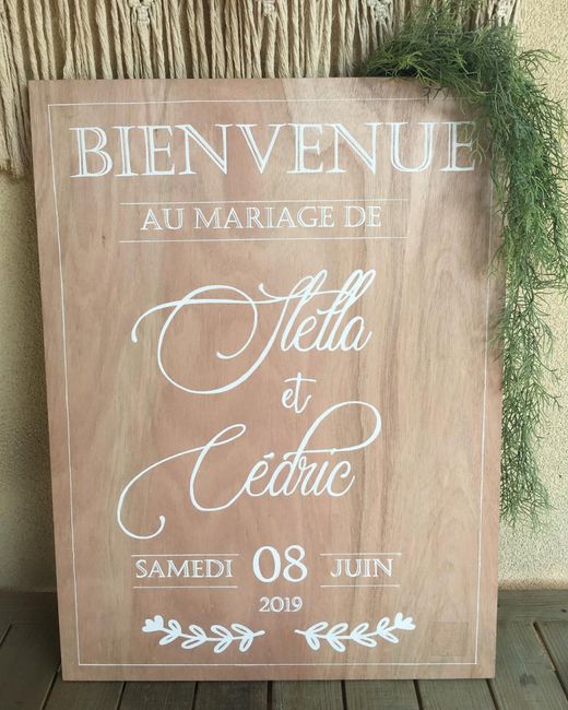 Panneau de bienvenue - 1