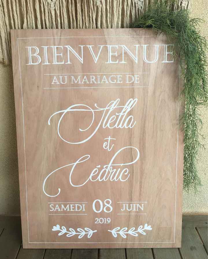 Panneau de bienvenue - 1