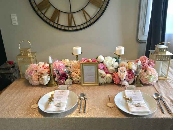 ✨ Essai table d'honneur ✨ - 1