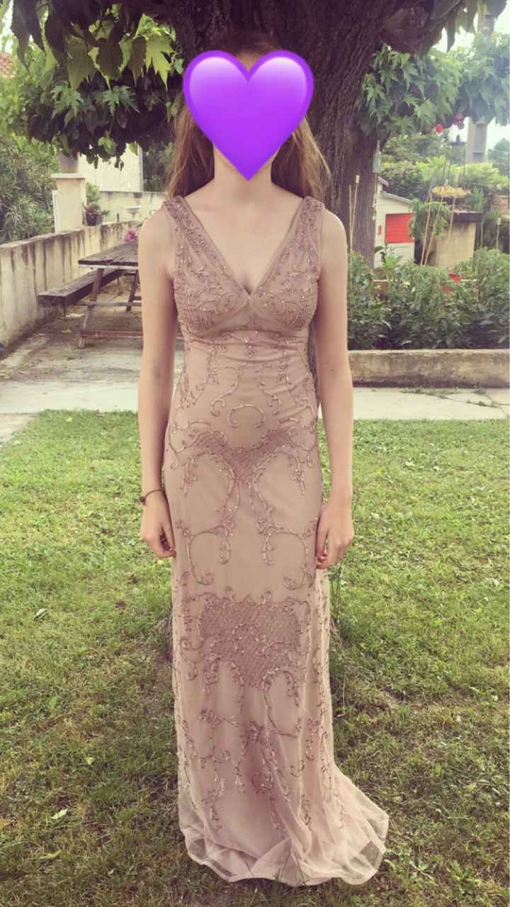 ✨la robe de ma soeur Demoiselle d'honneur ✨ - 1