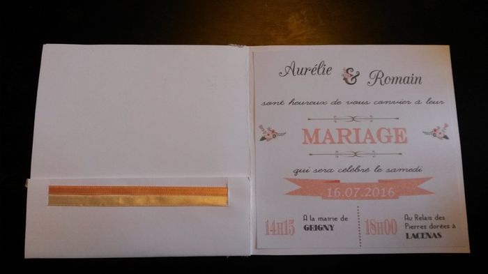 Faire part diy vos avis - 2
