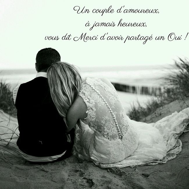 Vos cartes de remerciements - 1