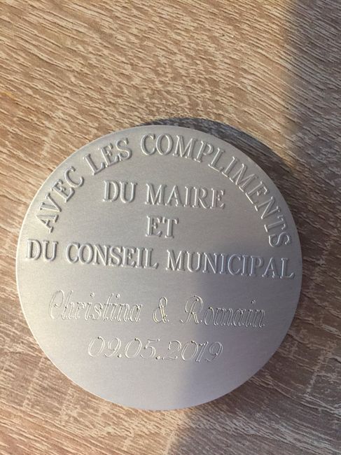Médaille de mariage - 2