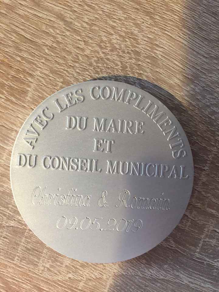 Médaille de mariage - 2