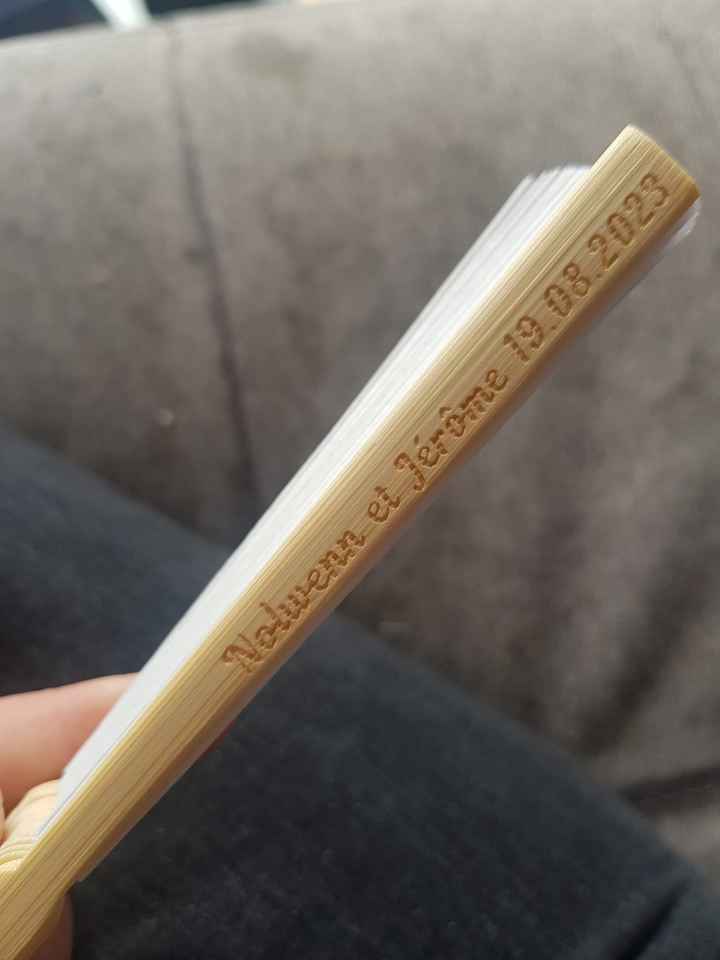 Eventails invités - 1