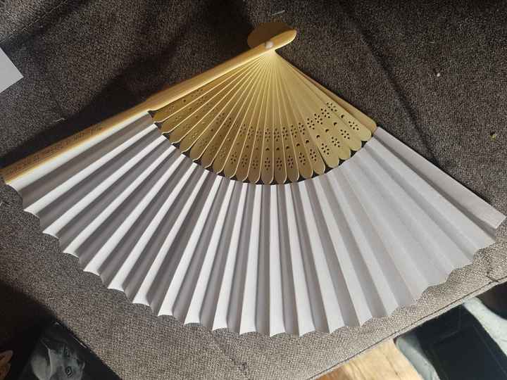 Eventails invités - 2