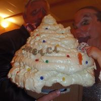 urne mariage gourmand cupcake geant