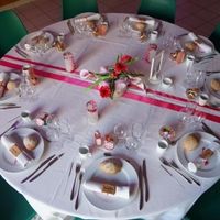 Table gourmandise fuchsia 