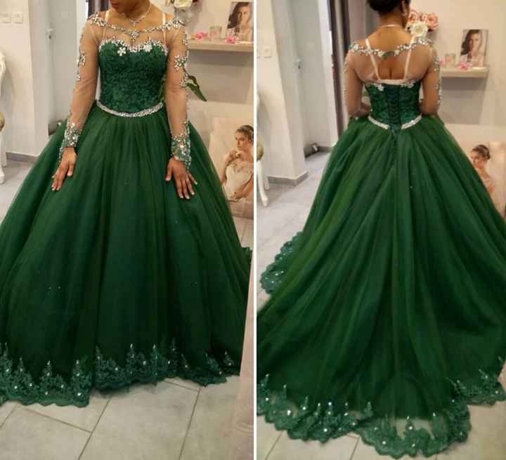Robe de soirée(mariée)