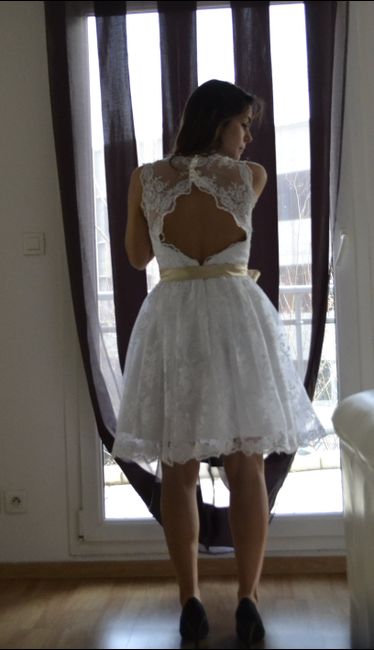 robe vue de dos milanoo