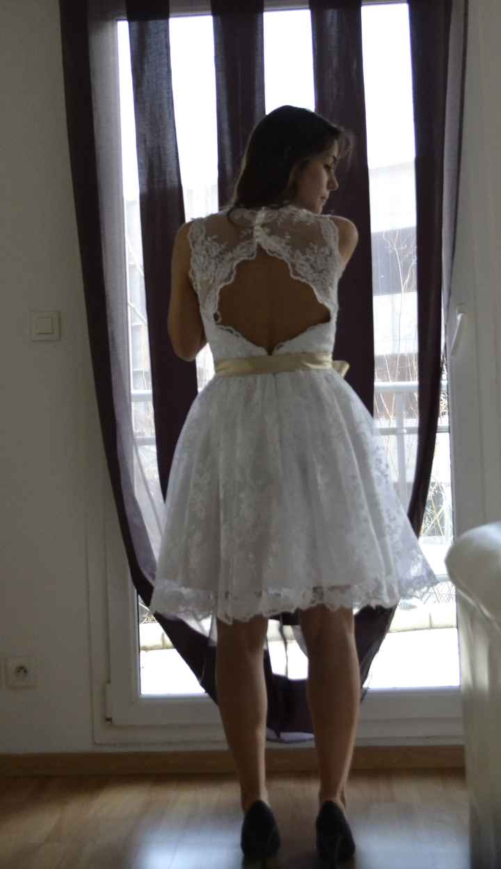 robe vue de dos milanoo