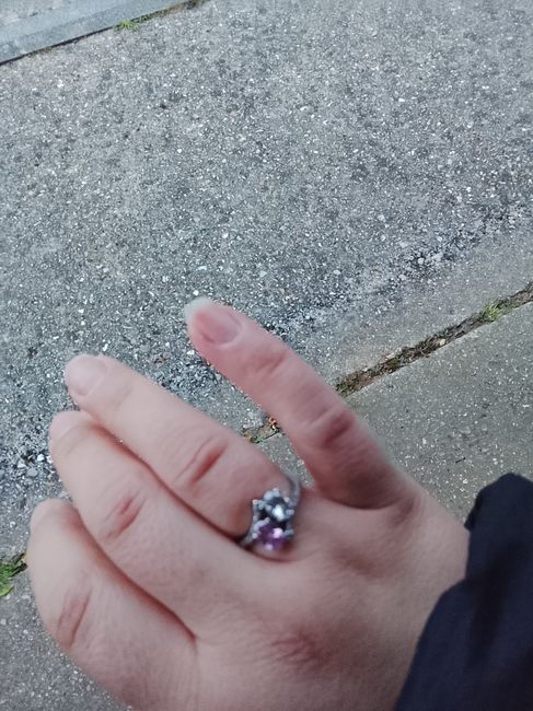 Bague de fiançailles le jour de votre mariage ? - 1