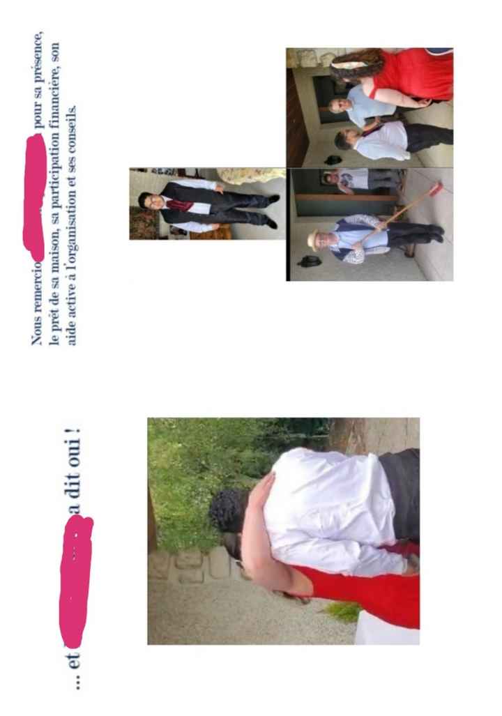 Remerciements fiançailles - 2