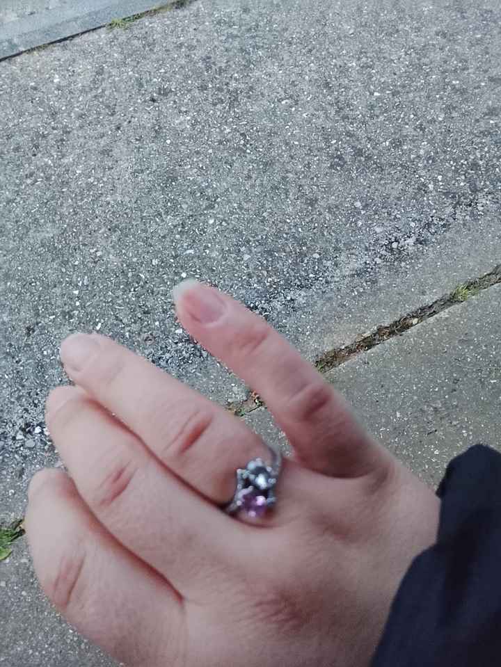 Bague de fiançailles le jour de votre mariage ? - 1