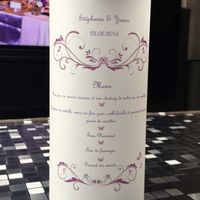 Décoration de menu photophore - 2