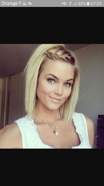 Coiffure cheveux court - 3