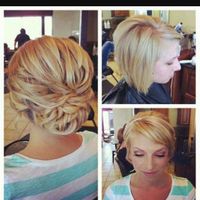 Coiffure cheveux court - 1